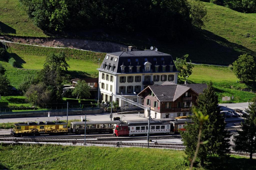 Maison D'Hotes De La Gare Montbovon Exteriör bild